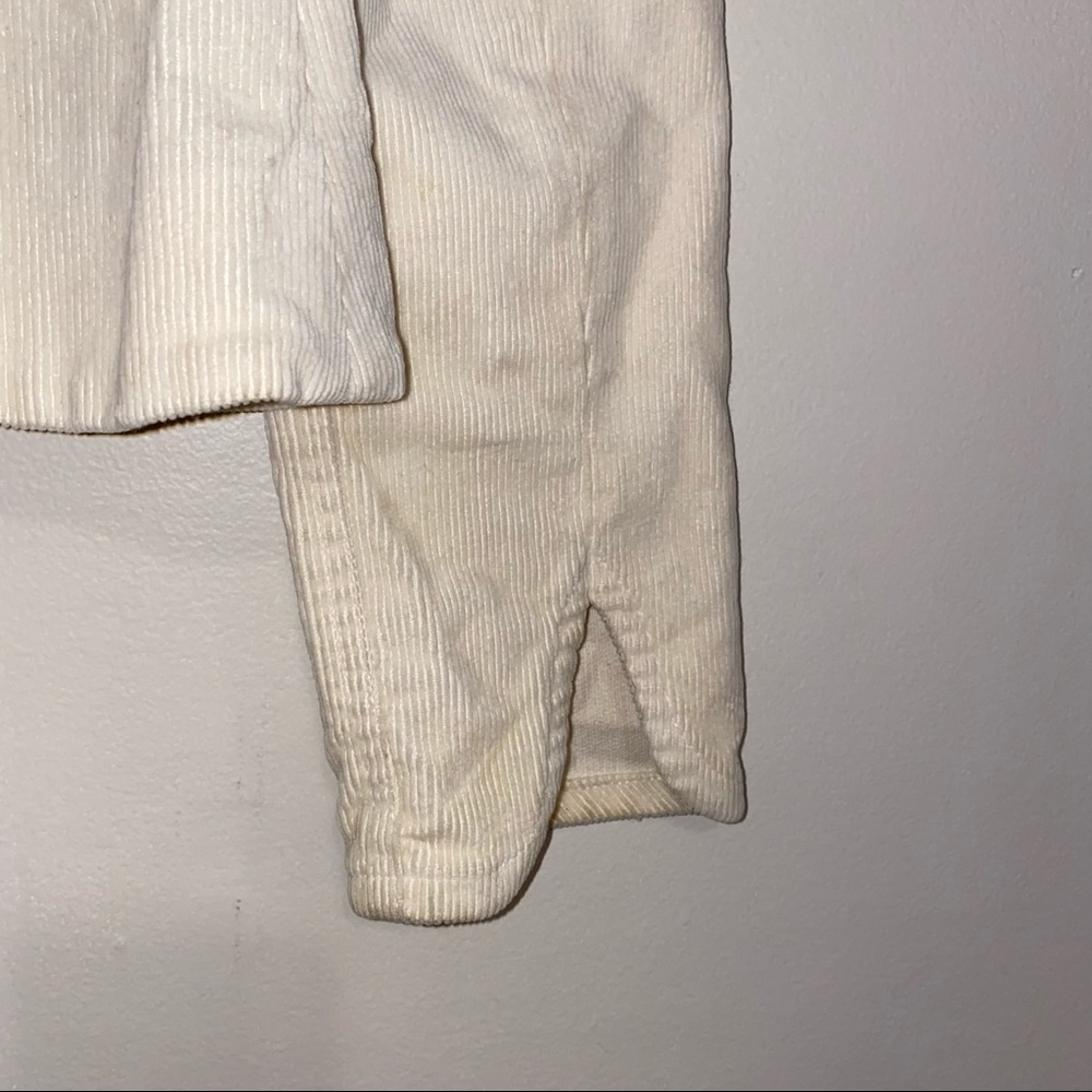 Corduroy embroidered blazer jacket - Picture 5 of 10